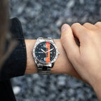 ATHENS 3 43,5mm Black/Orange