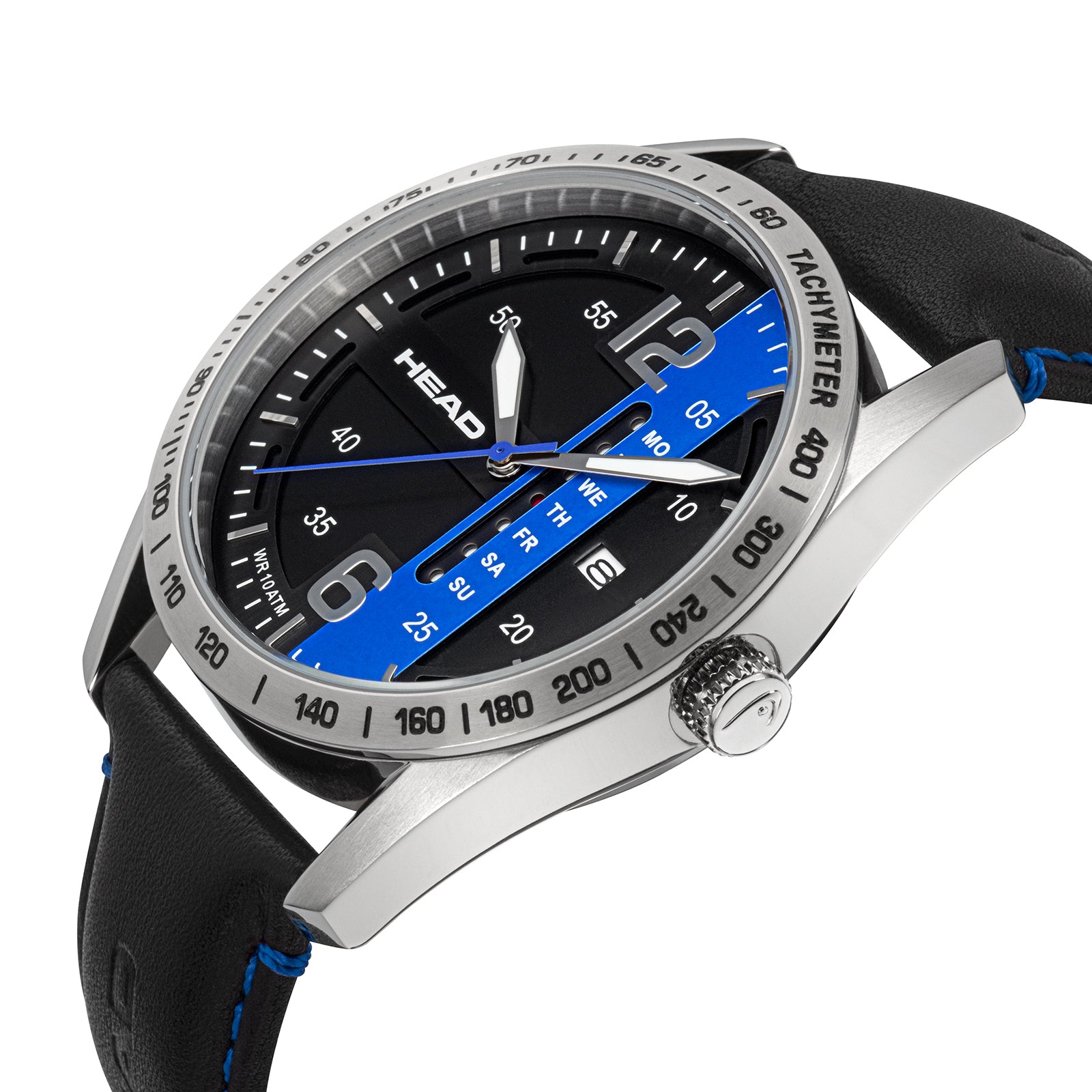 ATHENS 2 43,5mm Black/Blue