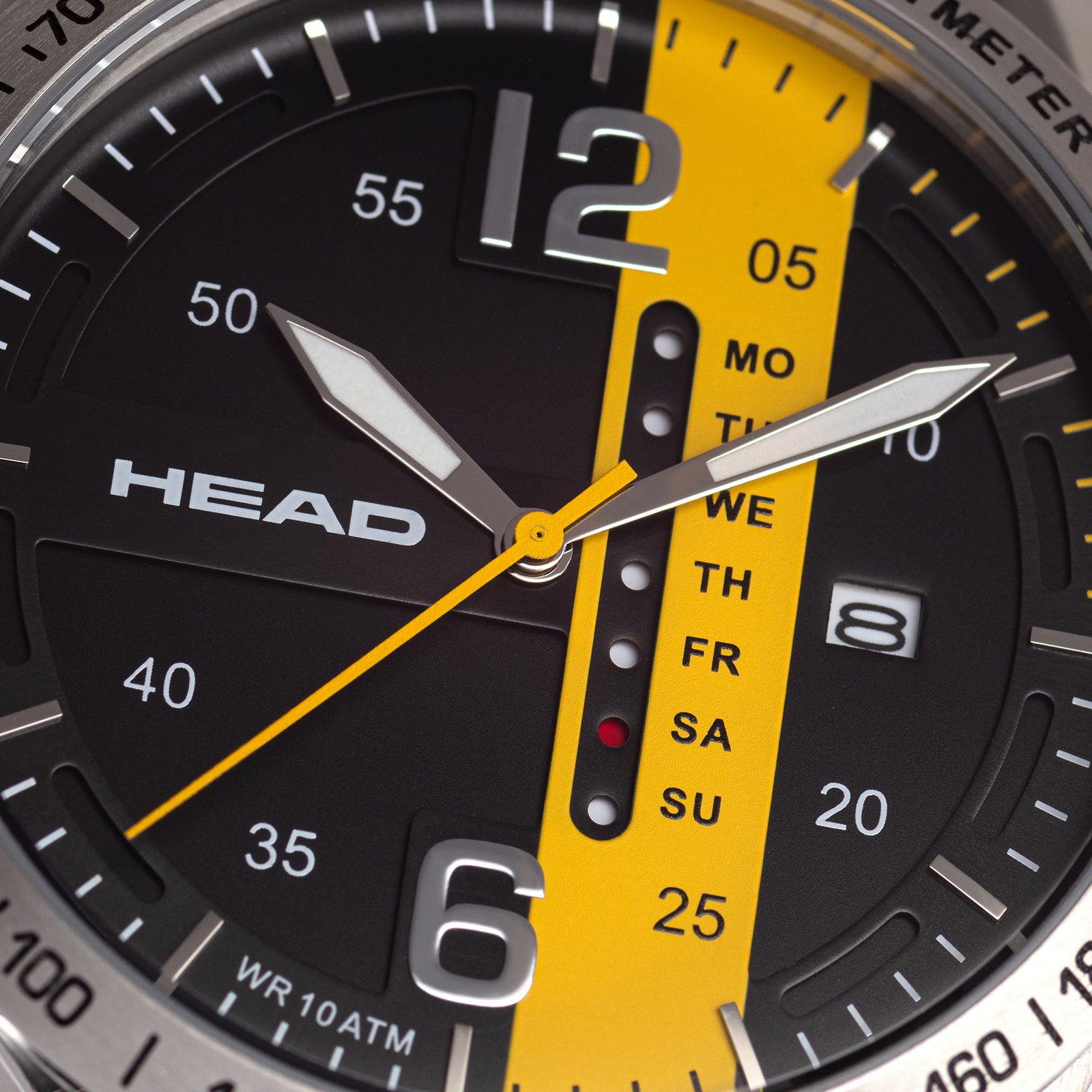 ATHENS 2 43,5mm Black/Yellow