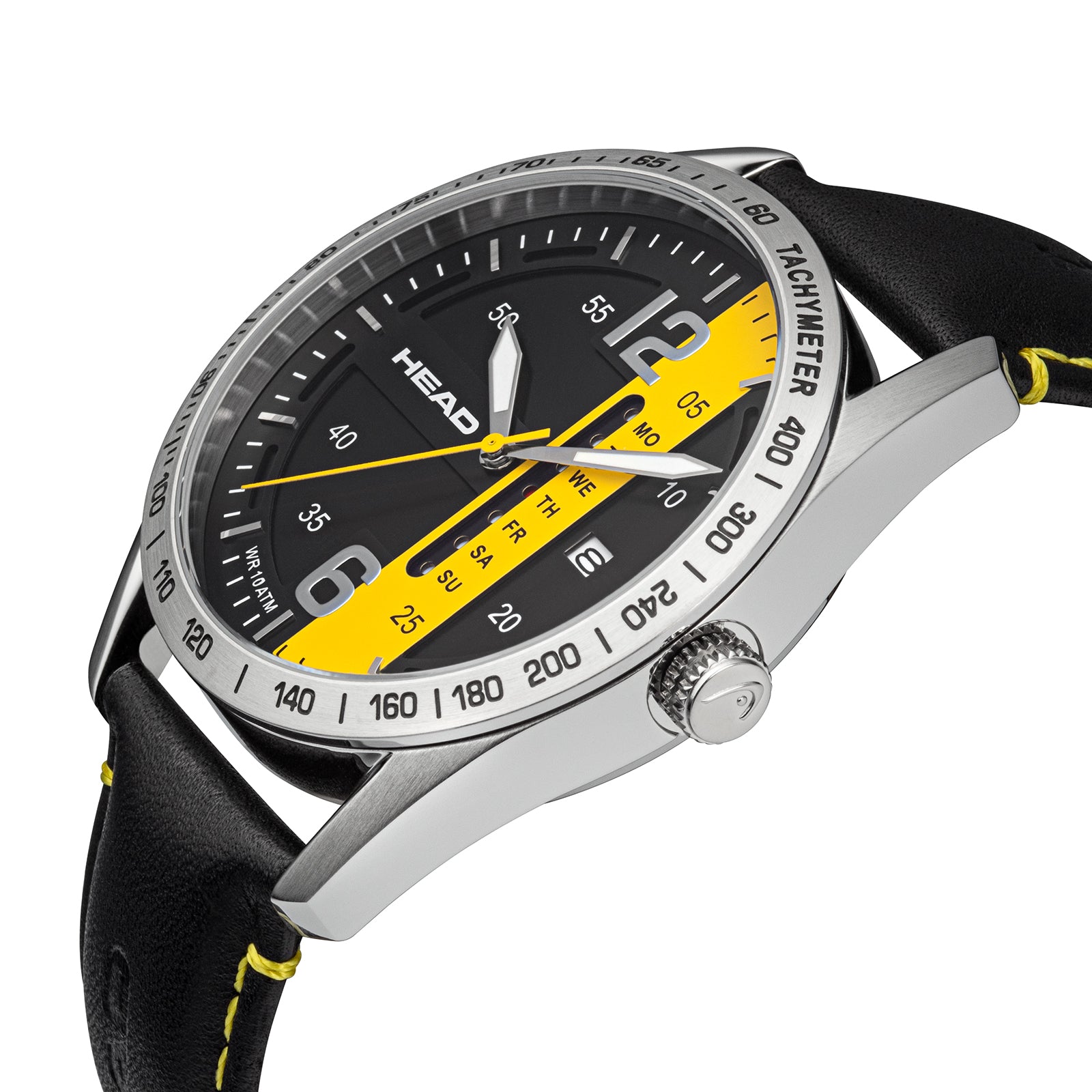 ATHENS 2 43,5mm Black/Yellow