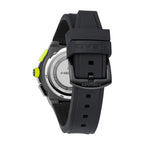 STOCKHOLM 42mm w. black silicon band